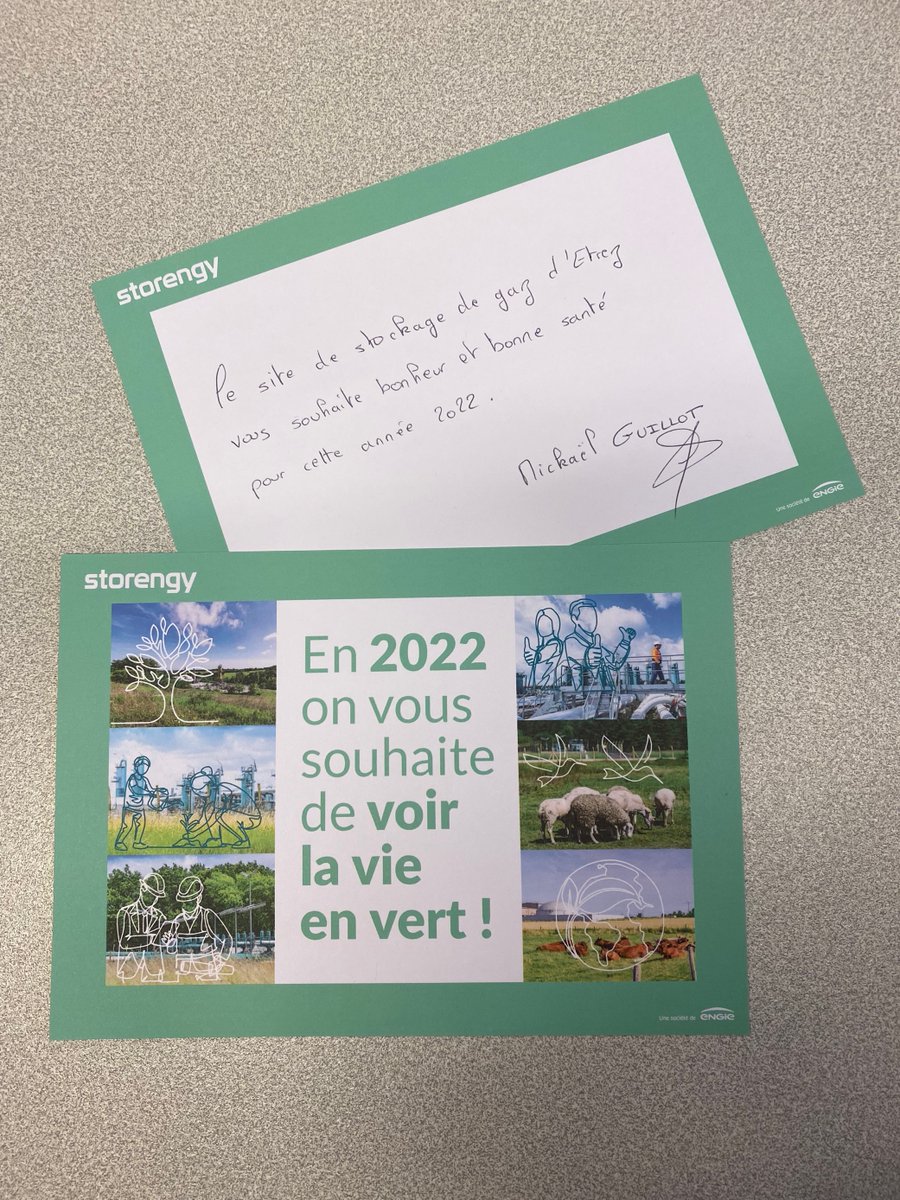 Site de stockage de gaz d'Etrez👷‍♂️

Notre directeur de site <a href="/MickaelGuillot/">GUILLOT Mickaël</a> et toute l'équipe Storengy vous souhaite à tous et à toutes une très belle année 2022🥳