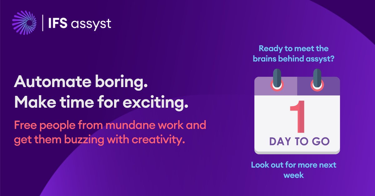 Bring back the buzz in your organization by automating the boring work that saps energy.
#EnterpriseServiceManagement #Automation