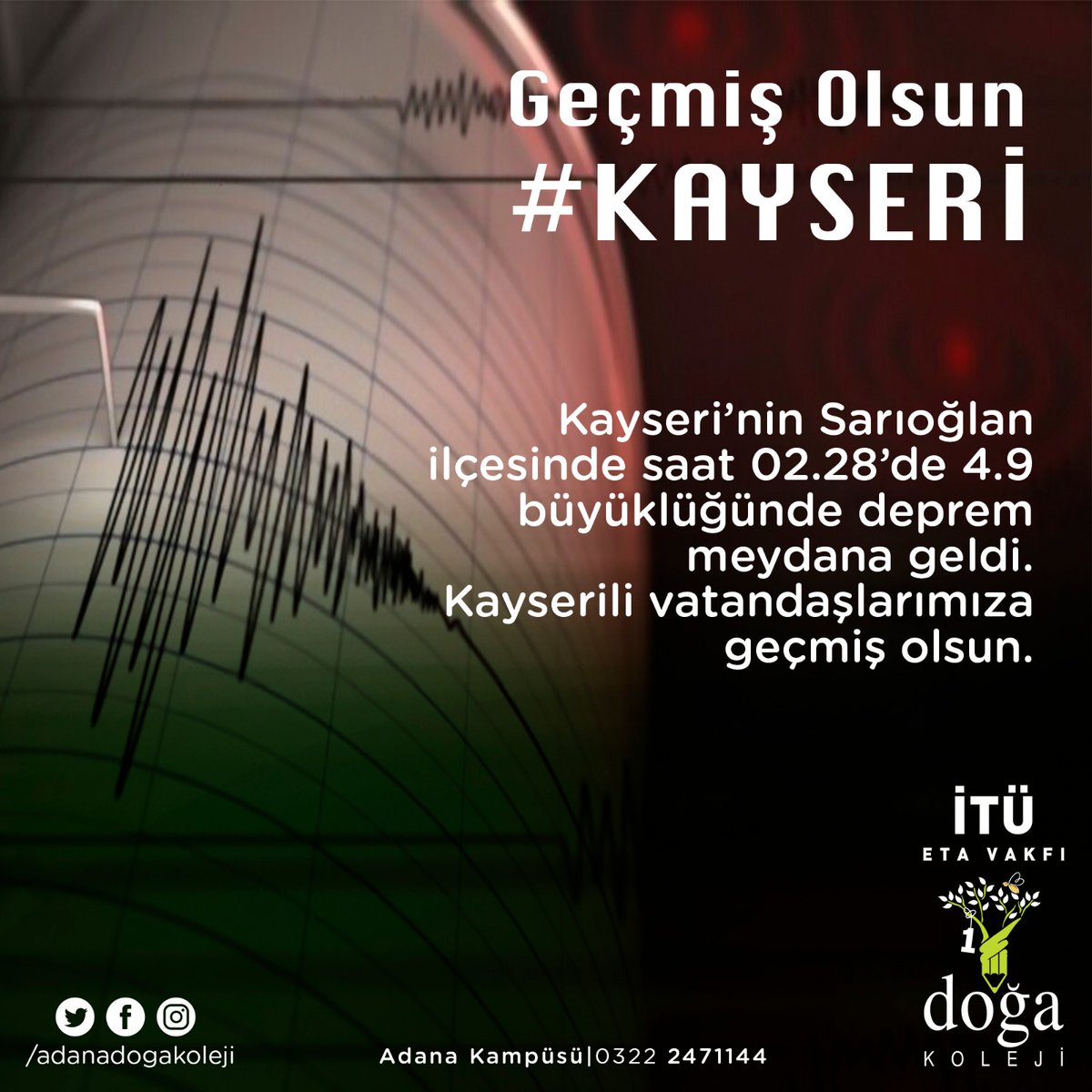 Geçmiş olsun Kayseri!

#kayserideprem 

<a href="/drhalilgursoy/">Halil Gürsoy</a> 
@hkekilli 
<a href="/NezirUce/">nezir Uce</a>