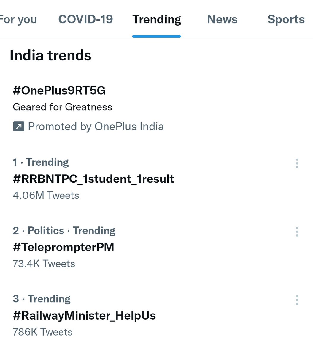 sandeepkishore_'s tweet photo. After waiting 3 years, how easy is it for railways to say that you are not qualified for the second stage but they don't know that along with this the morale of the students breaks down

#RRBNTPC_1student_1result 
#RailwayMinister_HelpUs https://t.co/JUWwhkl3in