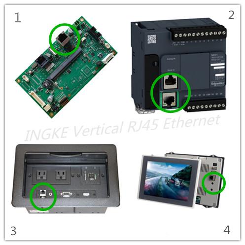 XueScarlet's tweet photo. https://t.co/uGv9t7HJZi
Application of vertical rj45 connector ( also called top entry Ethernet with RJ45 ) #hardware #iotsolutions
1. Single Board Computer: vertical 10/100 Mbps ethernet connector on Dave SDV04 - Carrier Board for i.MX6 and i.MX6UL SOM https://t.co/ALpVb5n2eo
