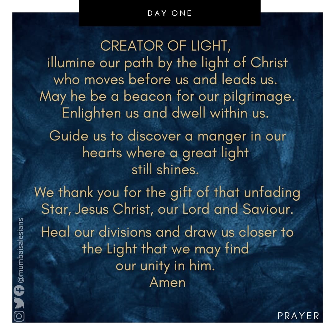 mumbaisalesians's tweet photo. Christian Unity Week 2022
#Day1
#wpcu2022 #christian #Unity #OneBreadOneBody https://t.co/MSSrRJO1jt