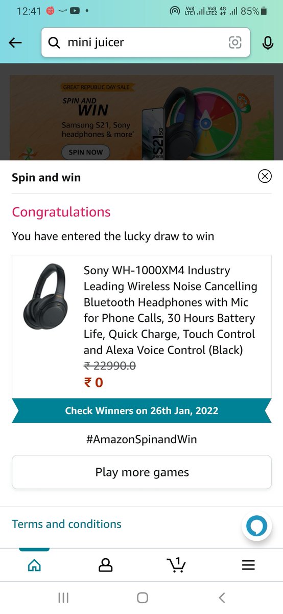 #AmazonSpinandWin