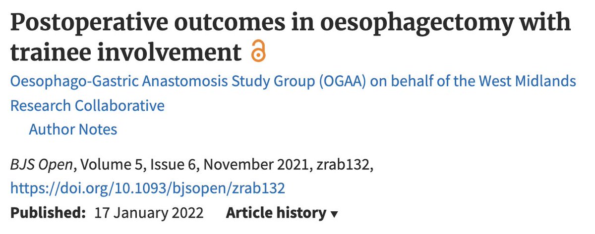 Sivesh K Kamarajah tweet media