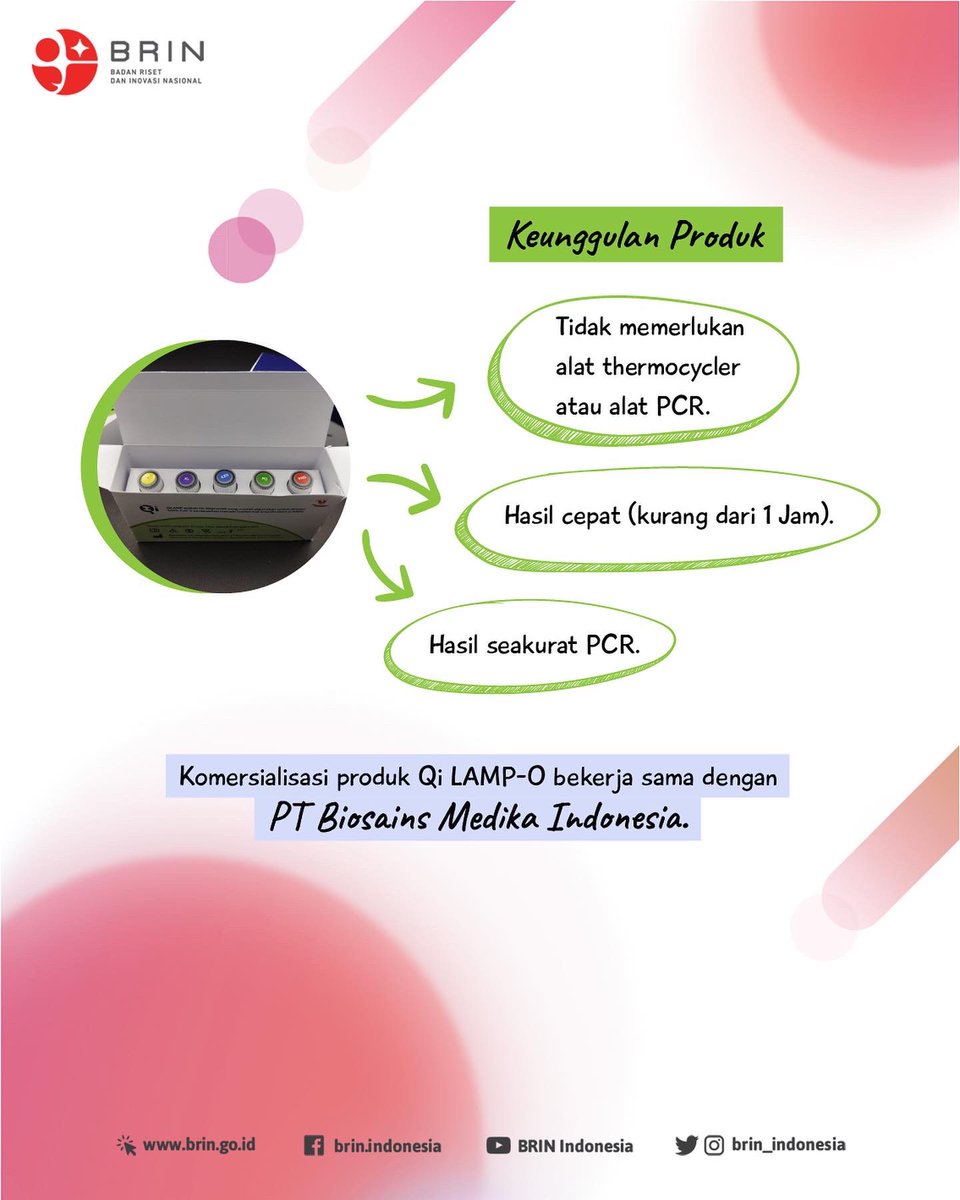 brin_indonesia's tweet photo. Apa saja keunggulan QI LAMP-O? #KawanBRIN dapat menyimak infografis berikut.
#QiLAMP #RTLAMP #ProdukInovasi https://t.co/P483IiNaiq