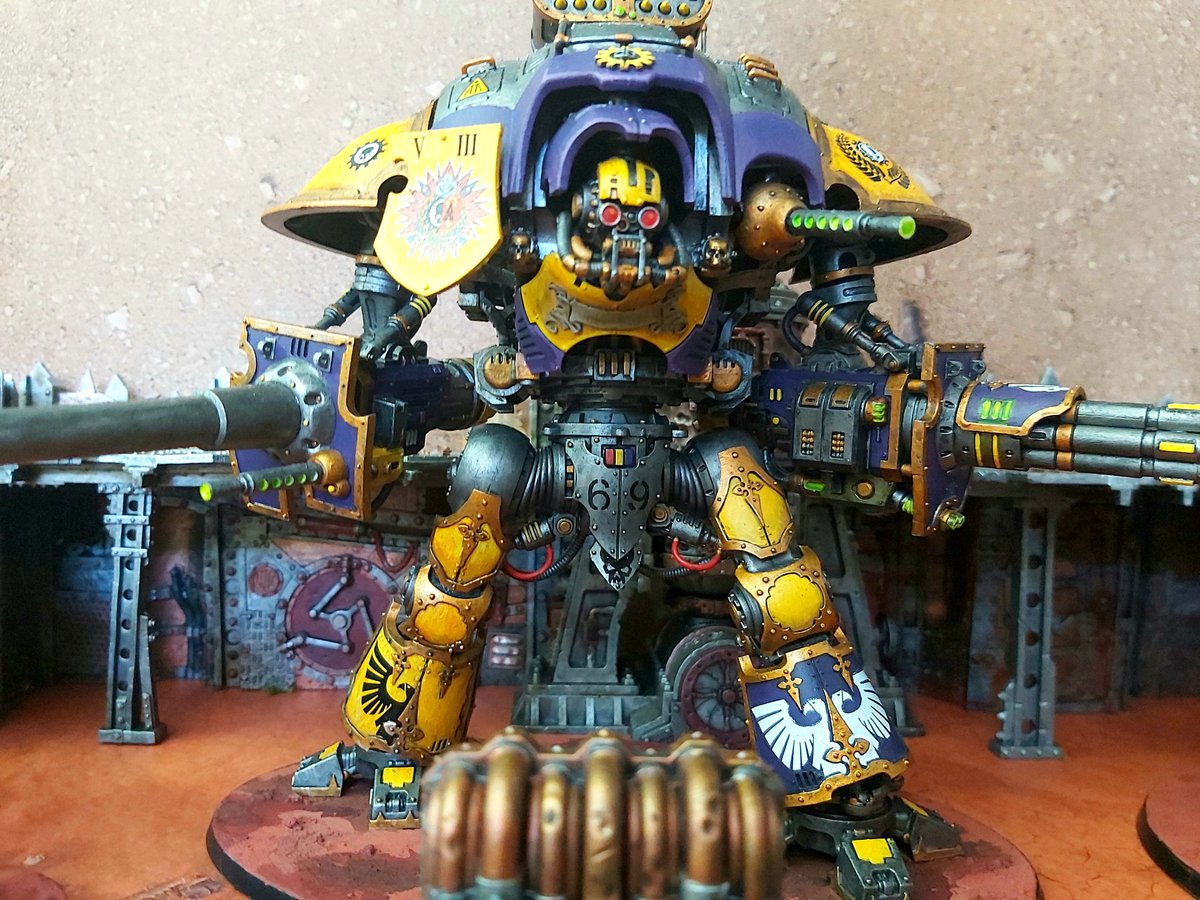 NightHorrible's tweet photo. 2/2

Overseeing the correct transfer of holy data from Tech Priest Djiyatlov's battle cogitators via data-tether, Marshall Djoroshenko is at ease, trusting the veterans under his command ⚙

#AdeptusMechanicus
#GamesWorkshop
#WarhammerCommunity
#Warhammer40k https://t.co/oJasRXPUAt