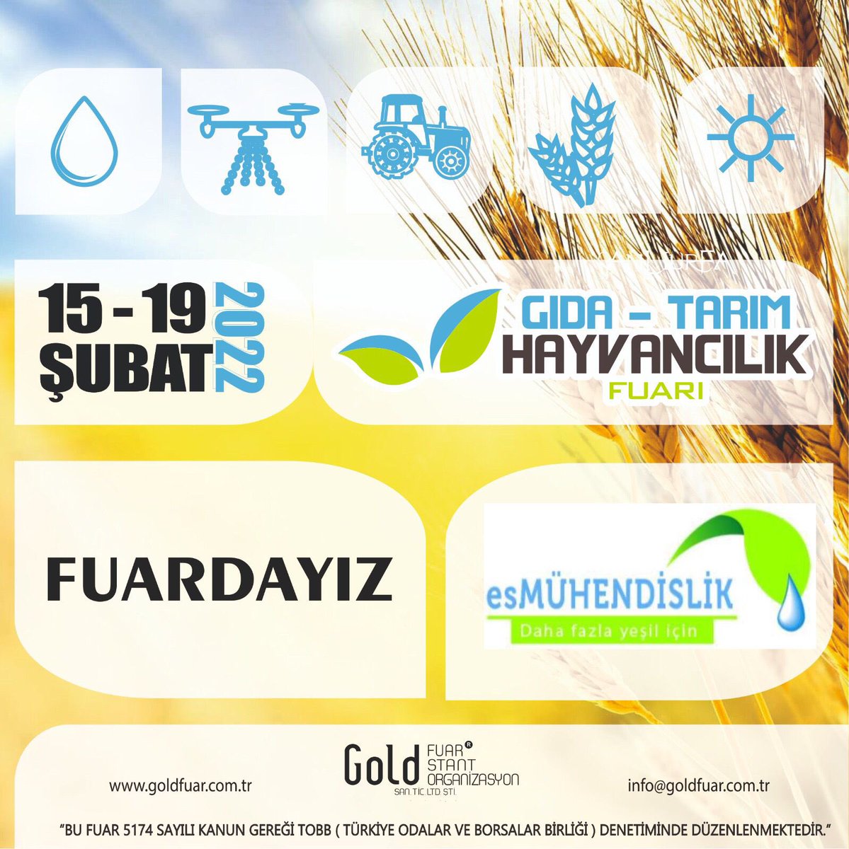es_muhendislik's tweet photo. Bu fuar başka fuar. Harika olacak, biz fuarda olacağız, bekleriz efendim. @goldfuar https://t.co/30SYIiWjcM