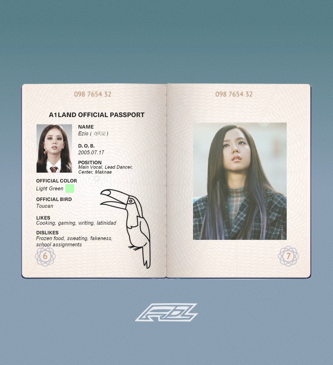 A1OFFICIAL_twt's tweet photo. A1 OFFICIAL MEMBER PASSPORT
OFFICIAL MEMBER REVEAL
2022.01.18

Ezio ( 에지오 )

#Ezio #에지오 #A1 #A1_FIRST_CLASS https://t.co/oVb2bloWQe