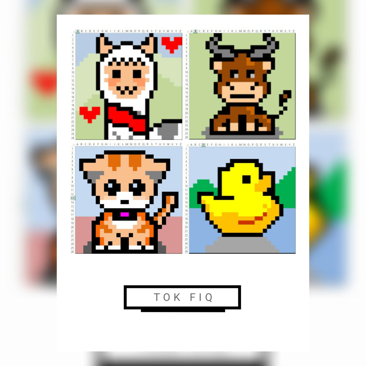 Hai ladies &amp; gentleman 🎩✨

Please take a look my first #NFT project :
26 alphabet category Animal🤪
at #pentasio

app.pentas.io/user/tokfiq