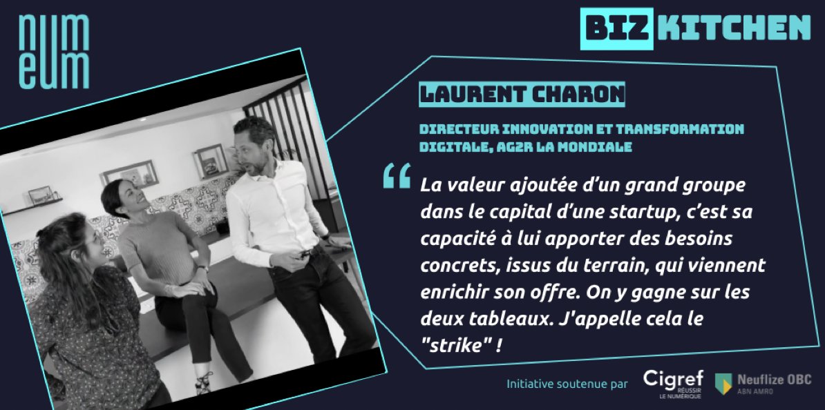 Découvrez l’épisode 2 format long #BizKitchen !

Notre websérie, avec @cigref et @neuflize, sur les meilleures recettes business startup x grand groupe

1 heure de bonnes pratiques sur le succès <a href="/Saagie/">gie.saa</a> x <a href="/AG2RLAMONDIALE/">AG2R LA MONDIALE</a> :  lnkd.in/gyJsBx-R

Vos réaction avec #BizKitchen !