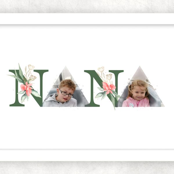 Personalised Nana framed photo print makes a unique gift to treasure forever
A high quality framed A4 full colour print  
Can be personalised with up any 2 photographs

£11.99

ruthkaygifts.co.uk/shop/ols/produ…