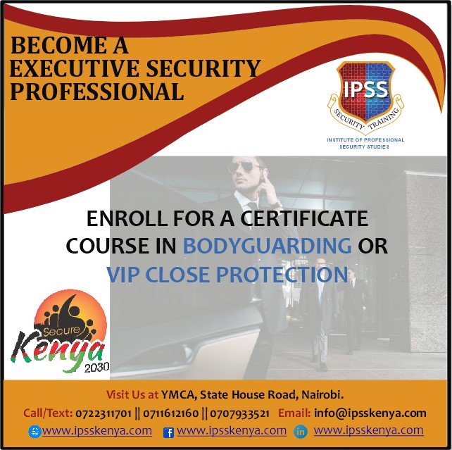 ipssken's tweet photo. Now that Jimmy Wanjigi offices have been raided, take a chances and build your career path in Bodyguarding and VIP Close Protection.#RiverYalaBodies #DontBeBulliedBySafaricom #UnstoppableBaba #TukoSafeNaRuto #MusaliaTsunami https://t.co/ySNmQ746zz