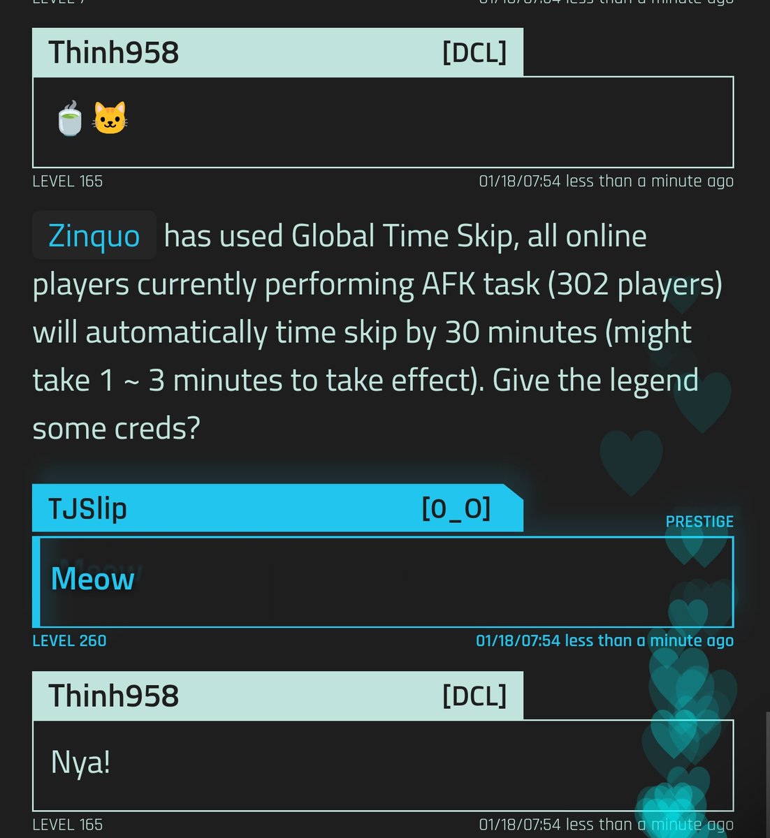 OperatorBigGay's tweet image. Just an average day in the #CyberCodeOnline chat