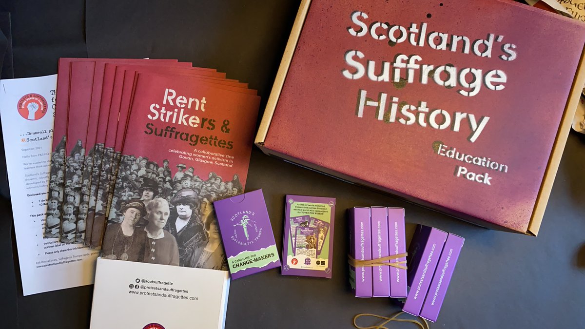 ScotSuffragette's tweet photo. 📍In #DumfriesandGalloway we've given free 📚#Education Packs📦 on 💥Scotland's #Suffrage History💥 to #Duncow Primary, @dumfriesacademy, @dhs_social, @stjosephsdfs, #Langholm Academy, #Dalry School & @stranraeracad.
4/
#Dumfries #Suffragettes #primaryteacher #teachers https://t.co/jwqXVKcyDz