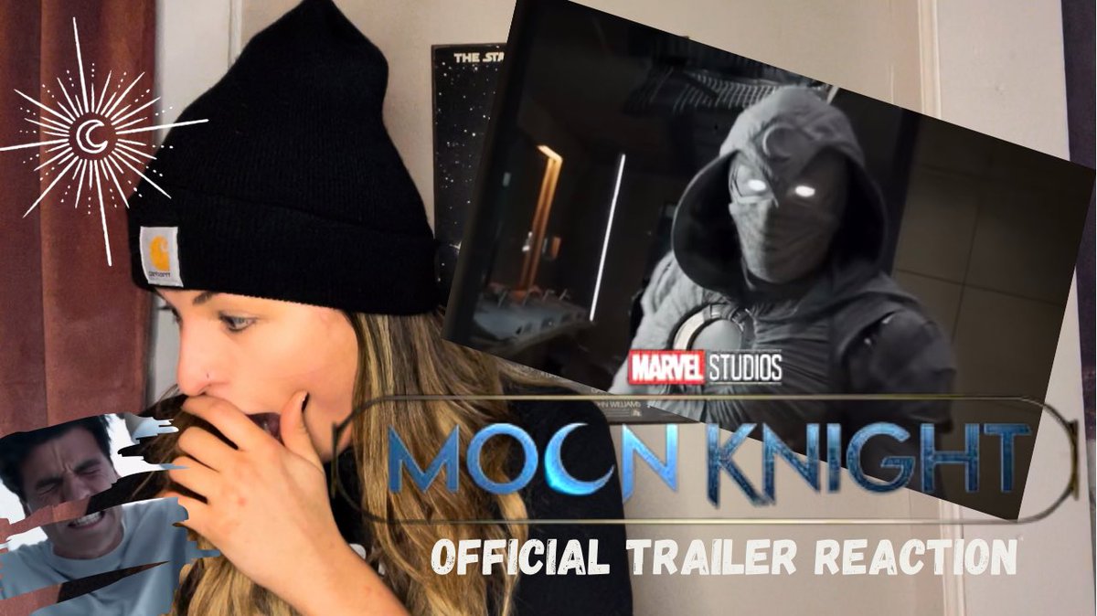 Kyra reacts to the new #MoonKnight official trailer! MOON KNIGHT - *OFFICIAL* Trailer Reaction (new!!) youtu.be/3qJsBuWYCZo