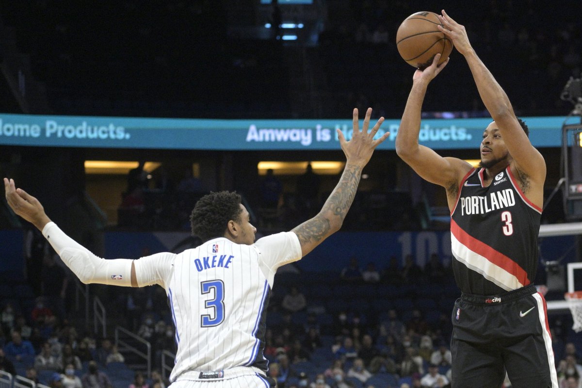 McCollum returns, scores 16 points in Blazers’ 98-88 win: ORLANDO, Fla. (AP) — CJ McCollum scored 16 points in his first game back from a collapsed lung, Jusuf Nurkic added 21 points and a season-best 22 rebounds, and the Portland Trail Blazers… https://t.co/uvE2Holefe #RipCity https://t.co/jsKeiqIdGX