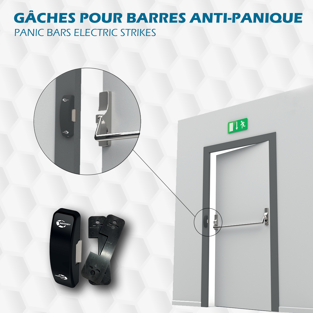 🧐 Souvenez-vous… 
Nous avions communiqué sur nos gâches pour barres anti-paniques, les avez-vous déjà installées ?

Pour rappel, elles sont :
➡️ Bi-tension 12-24V AC/DC ou 12-24V DC selon modèle
➡️ Avec ou sans contact