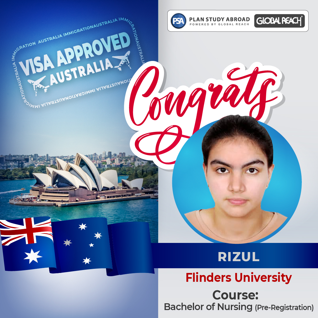 plan_abroad's tweet photo. Congratulations! Rizul for admission and visa to the prestigious Flinders University in Australia for "Bachelor of Nursing (Pre - registration)". We wish her the best for all her future endeavours
#PlanStudyAbroad #InternationalStudents #OverseasEducation #StudyAboad https://t.co/cJhQXucPae