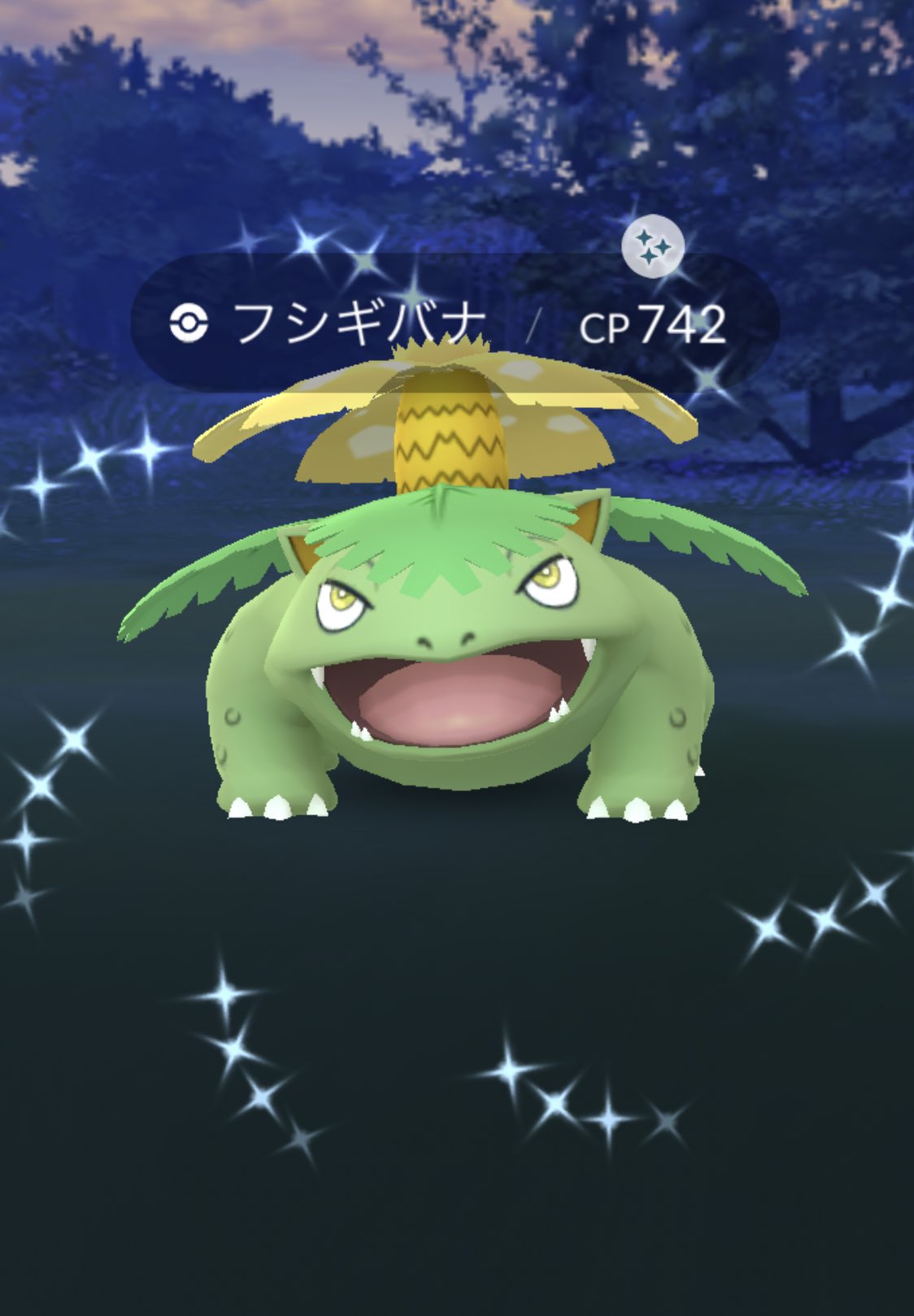 Tkac17 ポケモンgo兵庫 進化後色違い初めて フシギバナ ポケモンgo T Co kntrevde Twitter