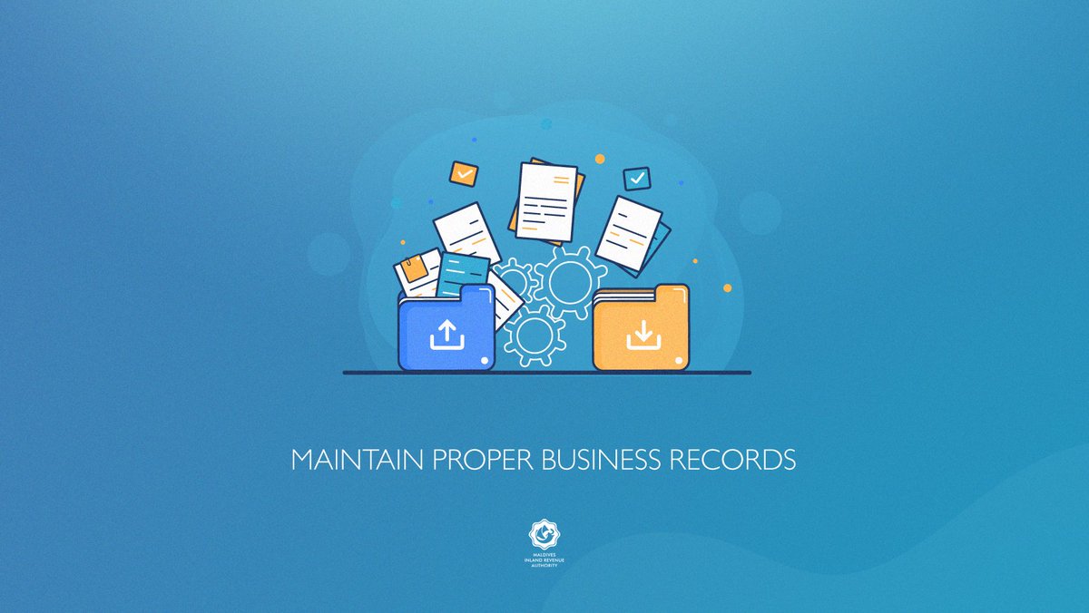 MIRAmaldives's tweet photo. Proper business record keeping will help you prepare accurate financial statements and tax returns. https://t.co/jisRbUKfUx
