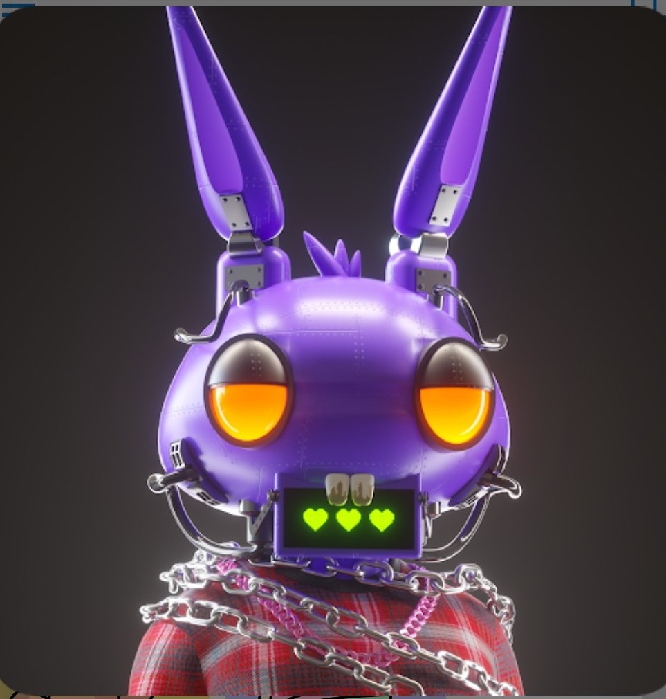 #4225 #4224 Checking in! Really liking these. I noticed #4225 days RARE for his mouth. Haven't seen this before but I could've just overlooked it. Is there a rarity sniffer for these?
<a href="/HPPRSNFT/">Heinous Rabbit</a>