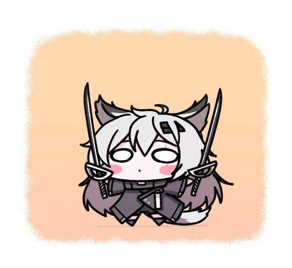 昨日の子とセットで交換した子(*'ω'*)
#アークナイツ #明日方舟 #Arknights 