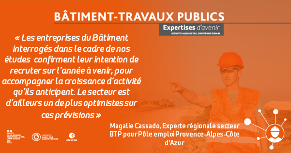 FTravail_PACA's tweet photo. Pour faciliter la mise en relation entre demandeurs d’emploi et entreprises du BTP, Pôle emploi a renforcé les dispositifs de #formation existants et en a créé d’autres, pour s’adapter aux besoins spécifiques du secteur dans la région https://t.co/4Zrqv3yoAs https://t.co/k31JMXL6RV