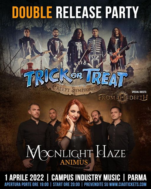 Trick Or Treat+Moonlight Haze: doppio release party a Parma in aprile metallus.it/news/trick-or-… <a href="/trickofficial/">TRICK OR TREAT</a> <a href="/MoonlightHBand/">Moonlight Haze</a> <a href="/OfficialFTD/">From The Depth</a>
 <a href="/ScarletRecords/">ScarletRecords</a> <a href="/CampusIndMusic/">Campus IndustryMusic</a>