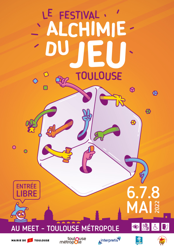 En cette période de doutes il est bon d'afficher notre envie de faire un grand festival de jeux à Toulouse, durant 3 jours les 6, 7 et 8 mai prochain 🥰