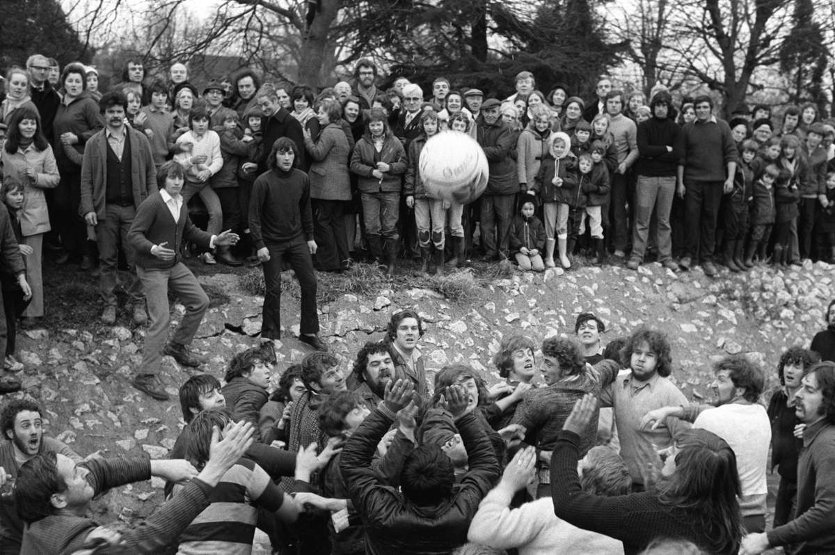 We are currently displaying Shrovetide ephemera as our main display including Shrovetide Balls, The 1862 and 1987 Paintings (on public display for the first time) 1974 vintage match photos.
We are also showing a different Shrovetide match video each week, this week it is 1987
