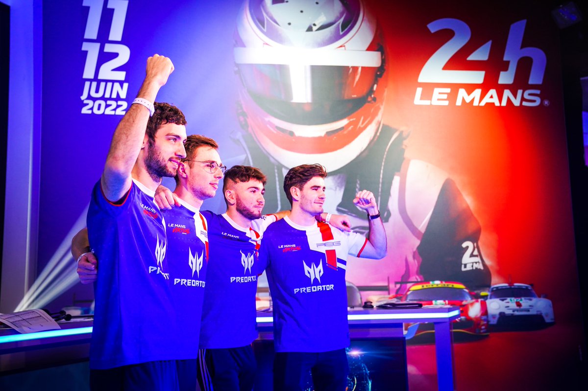 Hats off to @MSportgames @GerardNeveu09 and @24hoursoflemans to have put together such a second edition of Le Mans Virtual! So impressive on TV &amp; social media. Proud of R8G with P6 in LMP2 and P8 in GTE. And P5 in the standings. Next year: the win! #lemansvirtual #r8g #r8gesports 