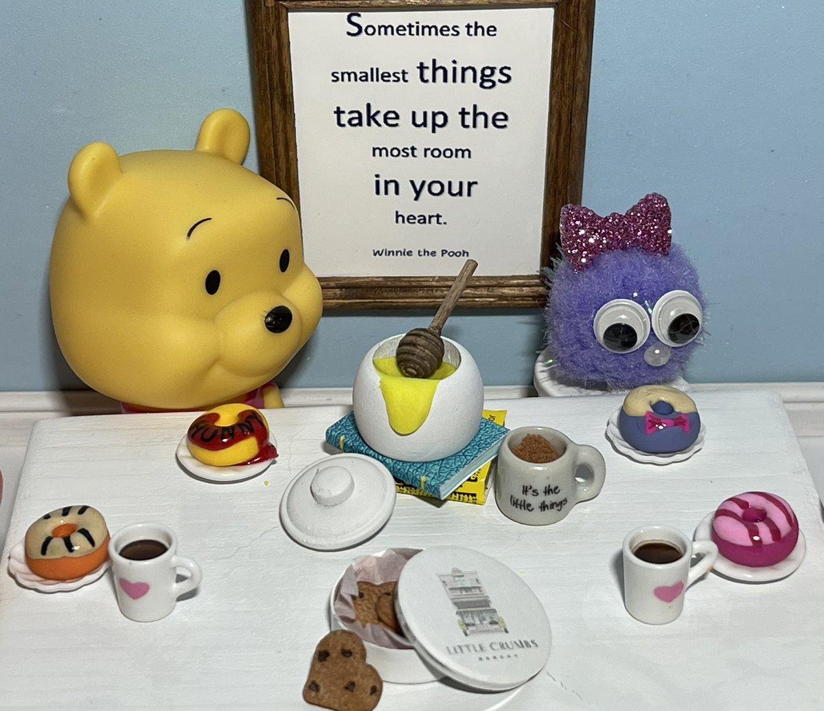 “Sometimes the smallest things take up the most room in your heart” Winnie the Pooh ❤️🧸
Today we celebrate <a href="/A_AMilne/">A.A.Milne</a> ‘s birthday (he was born in 1882), the creator of the beloved bear, Winnie the Pooh!🎈
#WinnieThePoohDay #WinnieThePooh #birthday #HappiestBirthday #kidsbooks