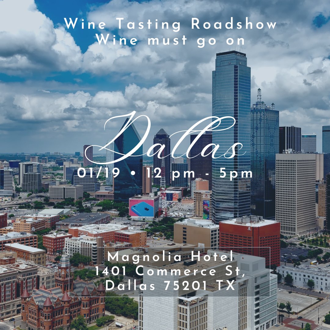 ApvsaMontreal's tweet photo. Wine Must Go On will be on Wednesday 01/19 in Dallas. Importers, join us to source new wine. 🍷

Haven't registered yet ? Do it here : https://t.co/Rd7MOQIbcG or use the QRc. 

#WineTrade #B2B #WineImports #Roadshow #APVSA #Winemakers #Importer #WineBuyer #Dallas https://t.co/Nr5UFKxzm8