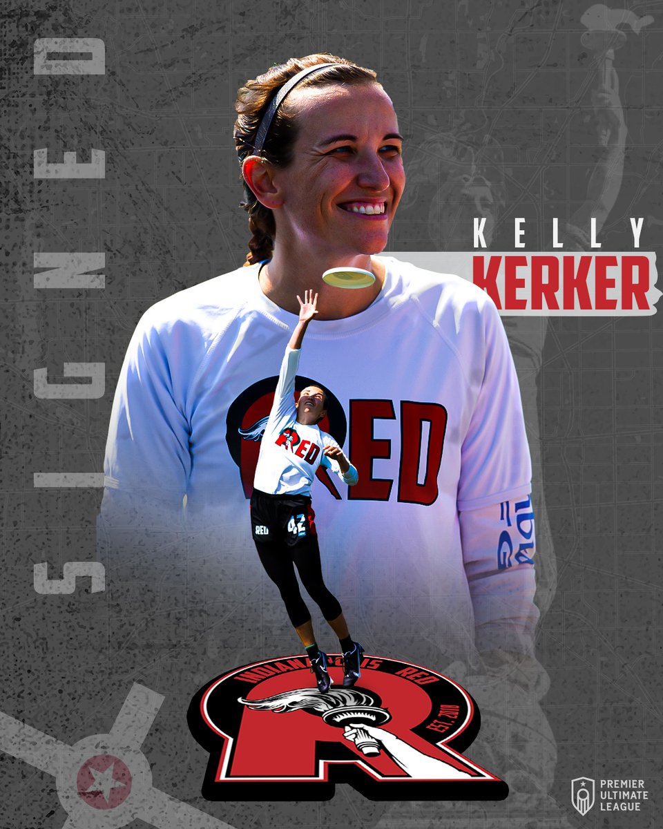 📝 SIGNED 📝⁠

#42 Kelly Kerker (she/her)
First Year on Red: 2018
Position: Cutter
Club Team: <a href="/LiquidHustle/">Hustle (RIP)</a>
Current City: Indianapolis, IN

Today's the last day to register for tryouts! Join Kelly by registering at bit.ly/22RedTryouts.