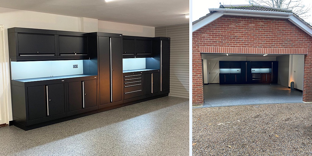 dura_garages's tweet photo. A CLEAN OPERATION! ✨🏠 Another pristine garage transformation… with Dura cabinets! For ideas for your own space, visit https://t.co/tLUR4HsS05
.
#duragarages #garageinterior #garagefurniture #storage #declutter #organisedhome #homeinteriors #ukmfg #tidyhousetidymind #tidyhome https://t.co/oriBbhySlU