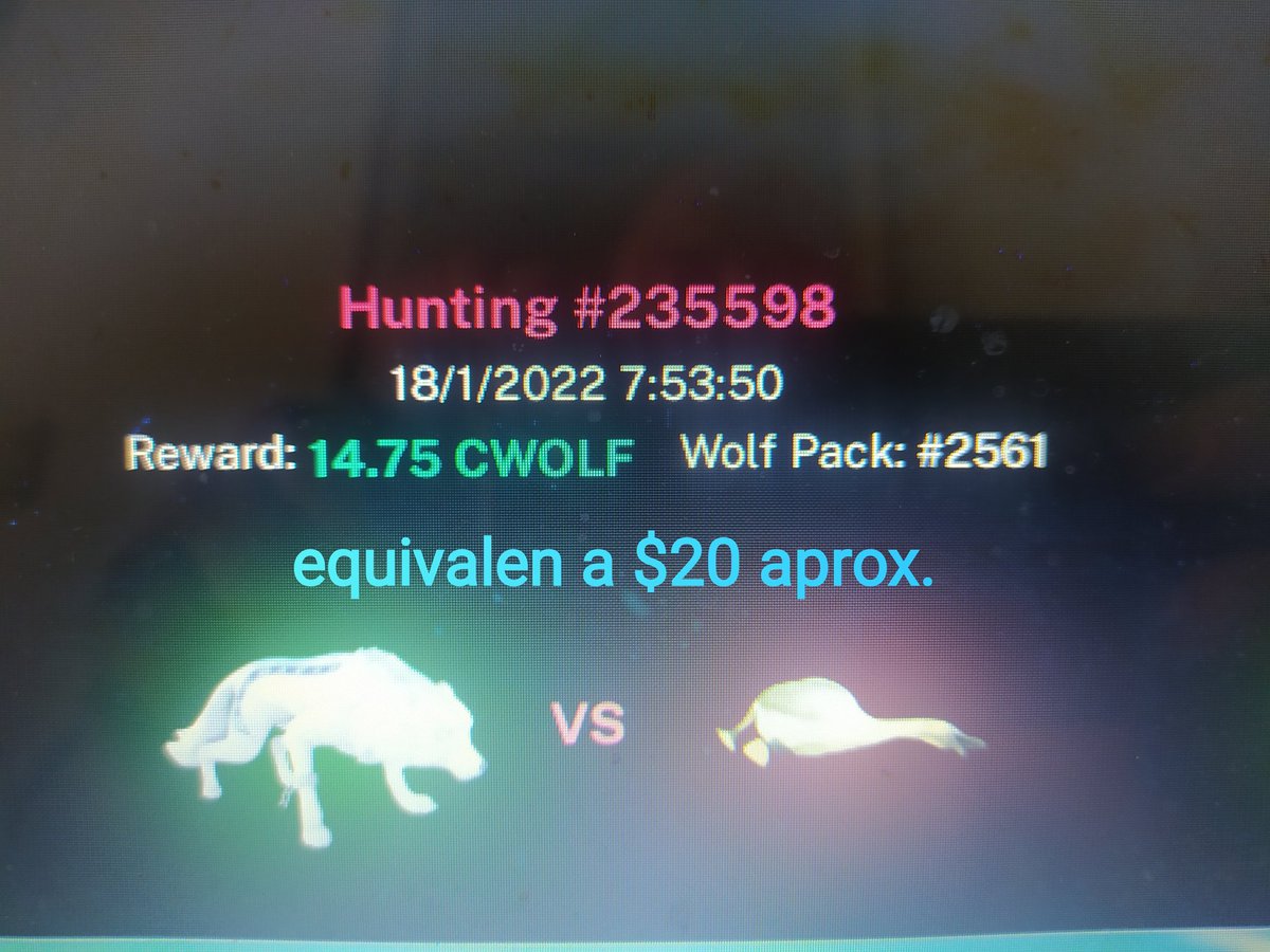 ve_josh's tweet photo. @cryptowolfgame https://t.co/vm89UfFgHe