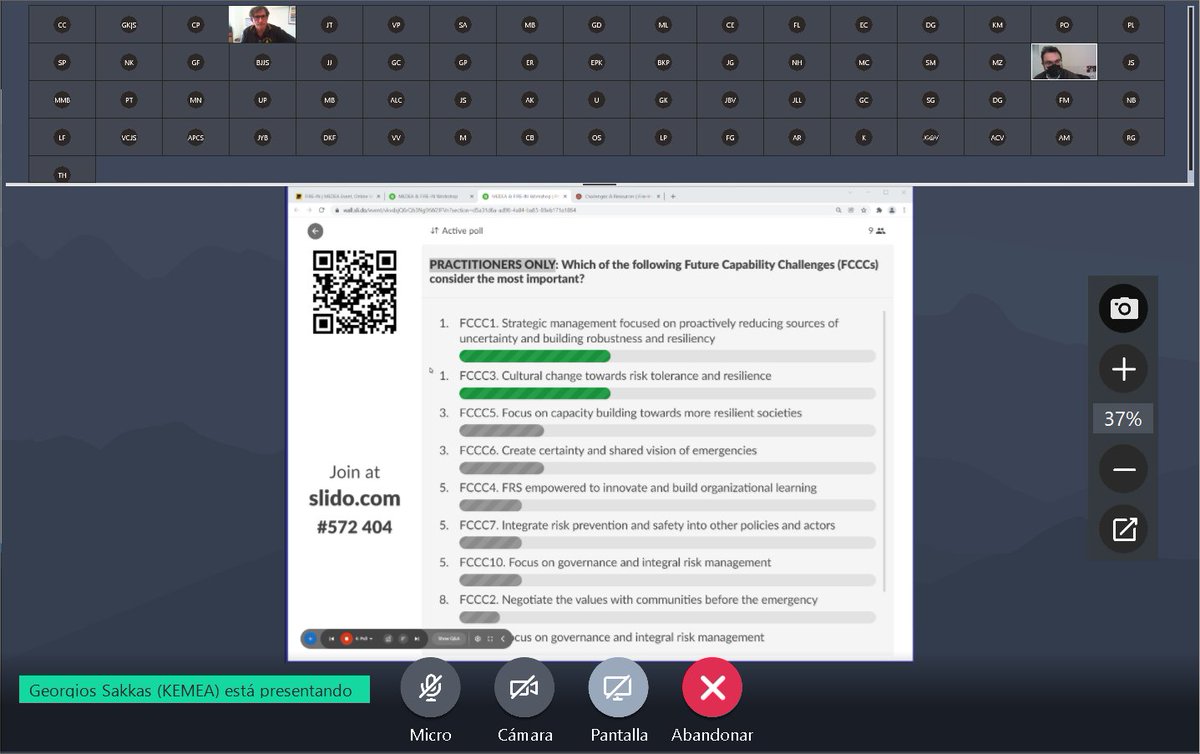 DIREKTIONnet's tweet image. Now! 📢Interaction with solutions providers &amp;amp; security practitioners - Part 1 
Very fruitful discussions/feedback between practitioners &amp;amp; providers. 
@MEDEAProject1 
#SolutionsProviders app.sli.do/event/vkvdxjQ6… 
#Practitioners
