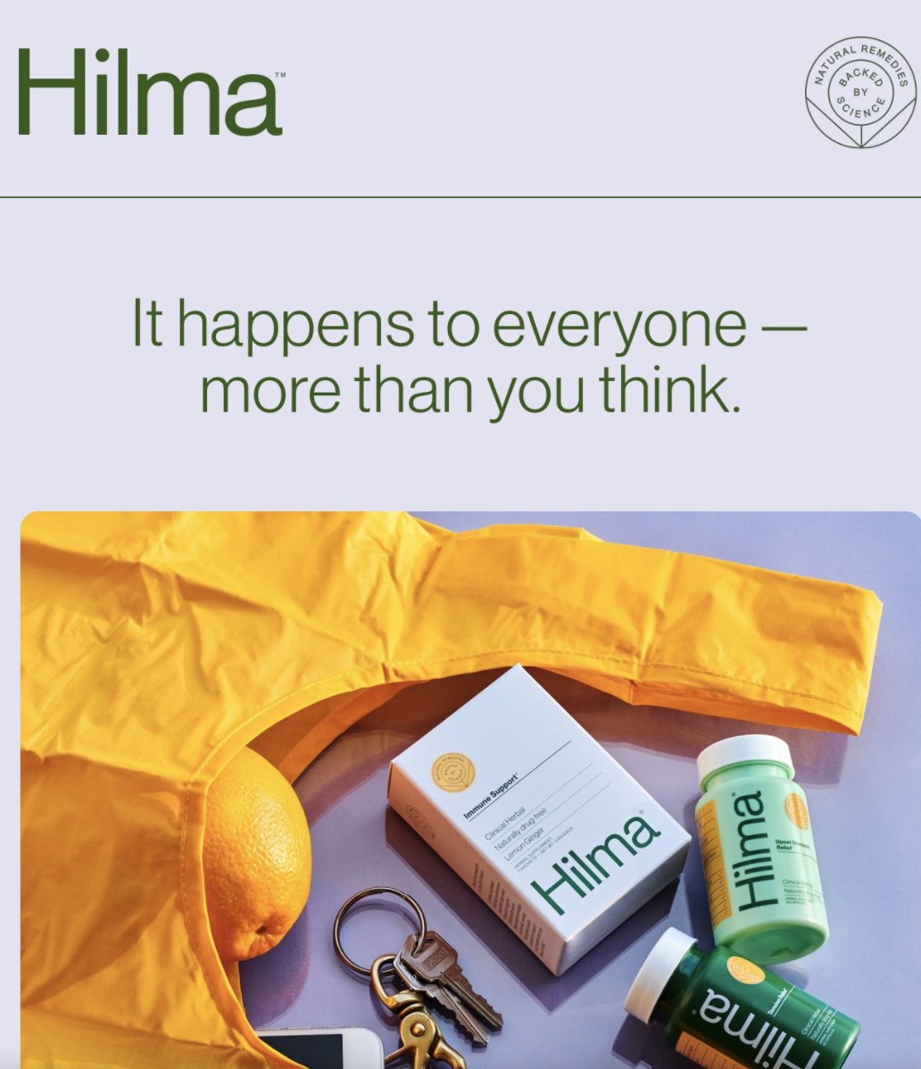 If I was <a href="/Hilma_co/">Hilma</a> this is what I would do different with their emails