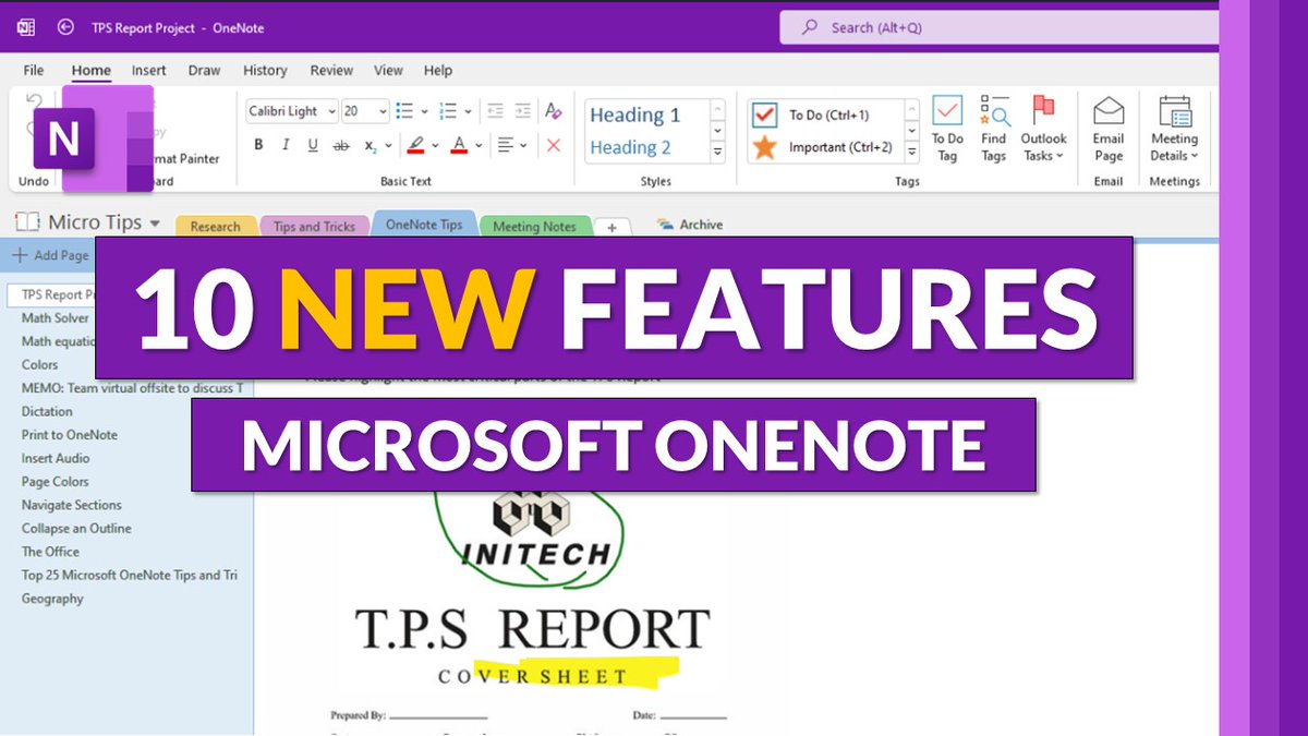 mtholfsen's tweet image. A video tutorial on 10 NEW features in #OneNote 💜 A bunch of top requested updates are rolling out across multiple platforms. Details in the video, including:
✅ Desktop
✅ Web
✅ iPad
✅ Class Notebook
YouTube 📺 youtube.com/watch?v=kdRiuJ…
#edtech #MIEExpert #MicrosoftEDU