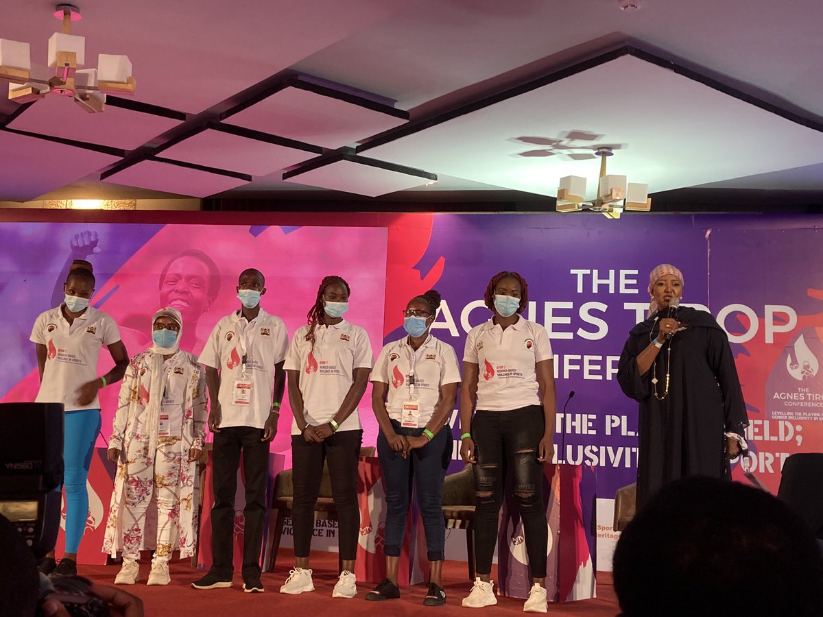 IngridKem's tweet photo. Ending gender based violences will be achieved by protecting the rights of women in sport through better inclusivity.I was proud to attend #agnestiropconference as both π°πͺandπ«π·are sport nations
Thank you @AMB_A_Mohammed for inviting us to share this event with the sport community https://t.co/ppGpbBrw8t
