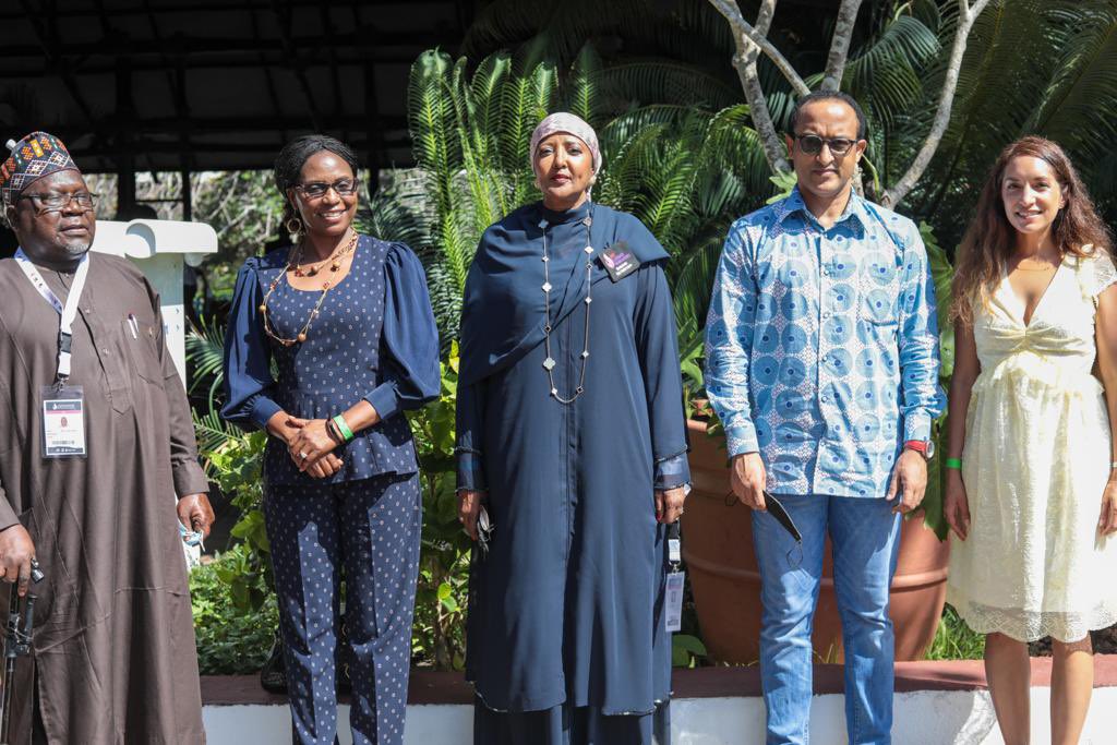 IngridKem's tweet photo. Ending gender based violences will be achieved by protecting the rights of women in sport through better inclusivity.I was proud to attend #agnestiropconference as both π°πͺandπ«π·are sport nations
Thank you @AMB_A_Mohammed for inviting us to share this event with the sport community https://t.co/ppGpbBrw8t
