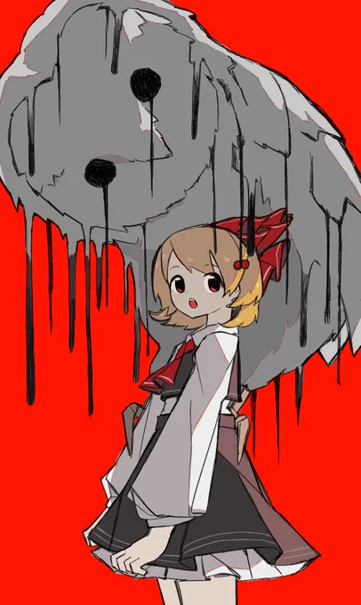ミッドナイトバード
#東方Project #ルーミア 