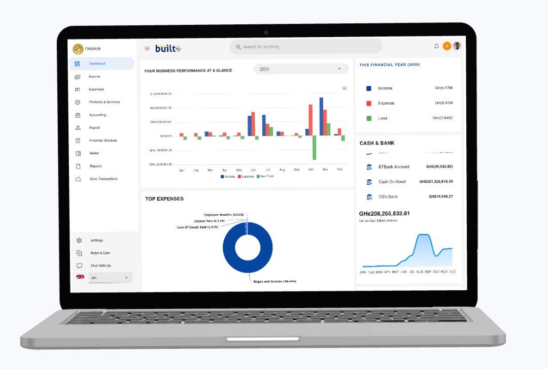 built_africa's tweet photo. With the #BuiltApp, easily monitor your business through the dashboard, with financial statements and reports that you can access anytime, anywhere. #TheBuiltExperience https://t.co/r7kGT6RhGg