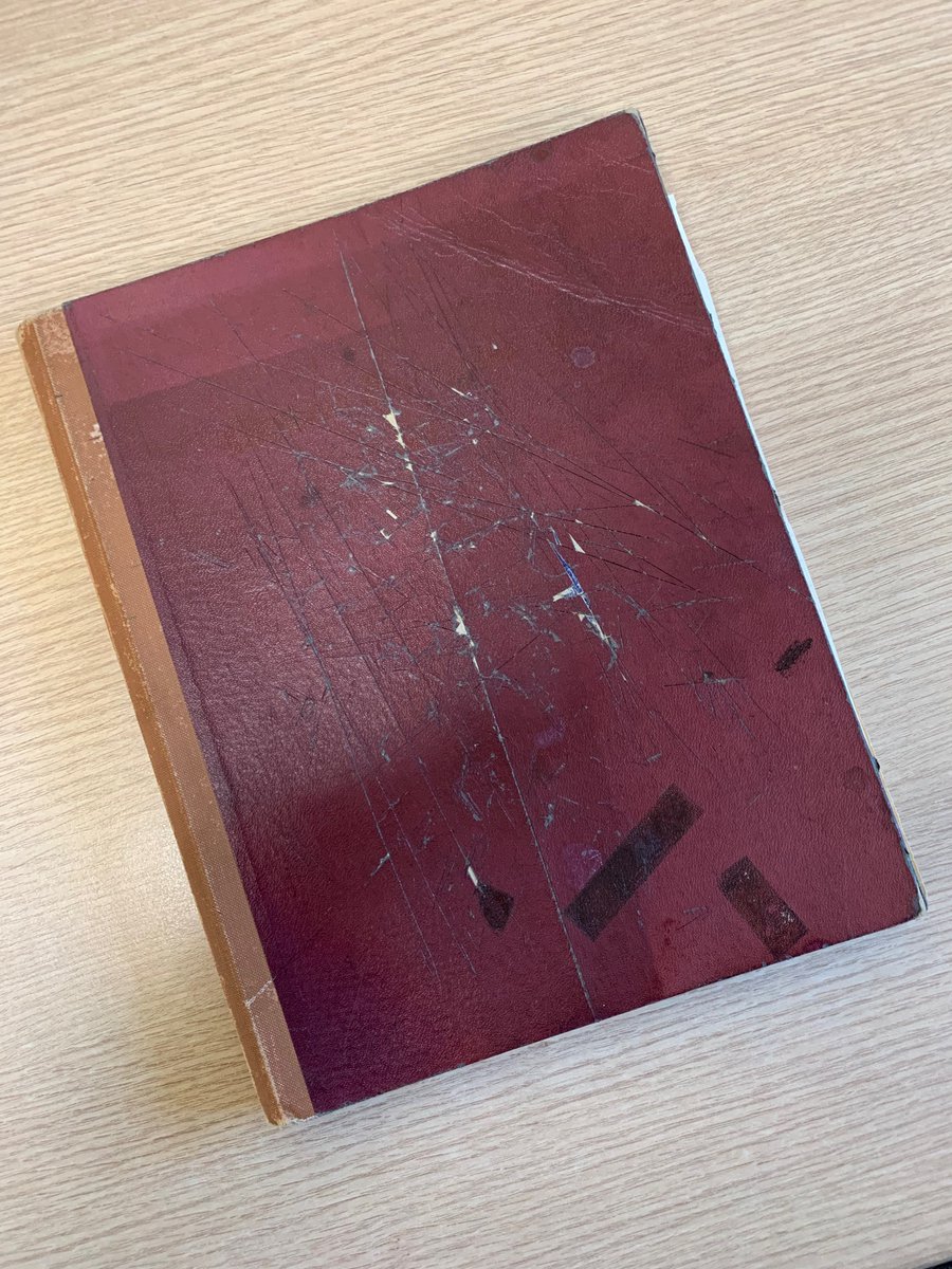 OT’s, let’s get this shared far and wide. We found a text book belonging to an OT called Eleanor Hailstone, born in 1953 and applied for a job at Royal Edinburgh hospital in 1975.
This person may be retired, but let’s see if the power of social media can work its magic! @RCOT_Gen