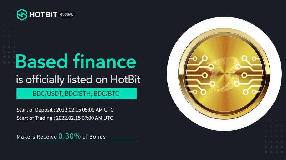 AirdropAchiever's tweet photo. New Airdrop: Based Finance
Rewards: 100 BDC
Winners: 10,000 Random
Distribution: 5th February, 2022

🔗 Airdrop Bot: https://t.co/x3TxWShXsX

#Airdrop #Crypto #Bitcoin #BSC #AirdropAchiever #BasedFinance https://t.co/TtNSnOmDqC