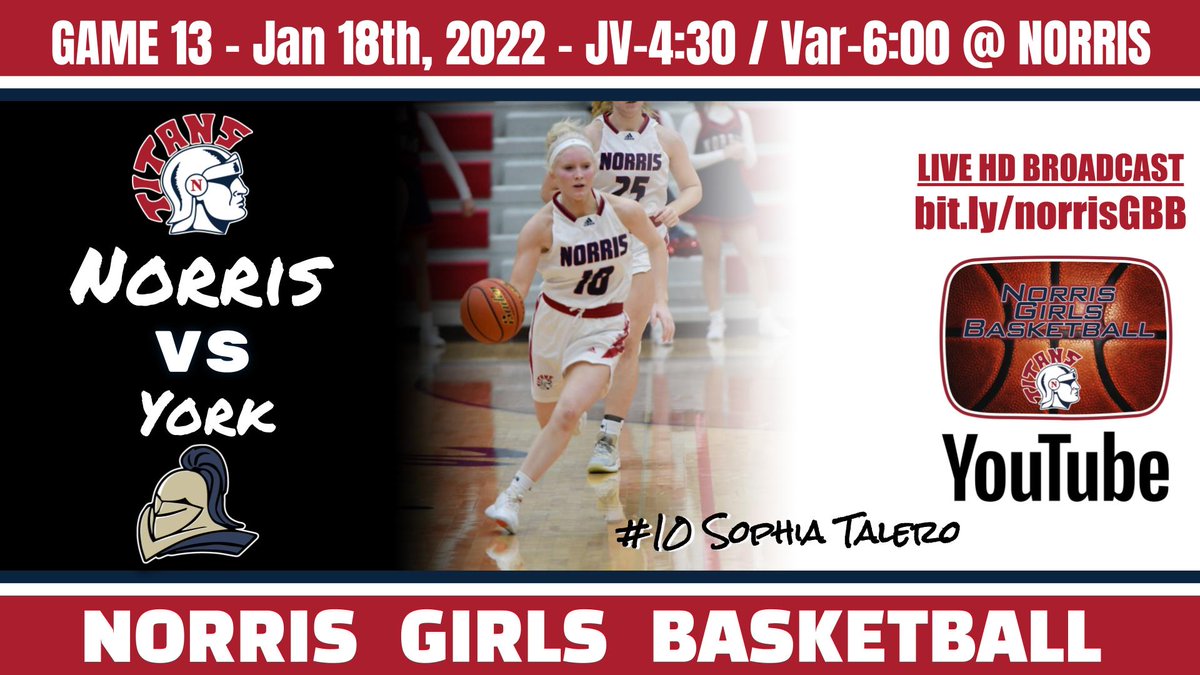 GAMEDAY!!! #NorrisTitans
💻bit.ly/norrisGBB