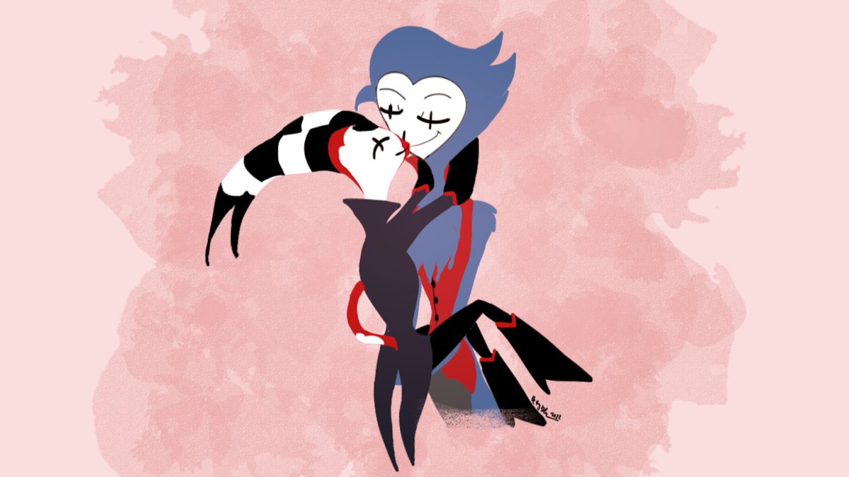 Betty26B's tweet photo. #Stolasweek2022 : Romance
#Helluvaboss #stolitz #stolas #Blitzo https://t.co/joqlZAC1W4