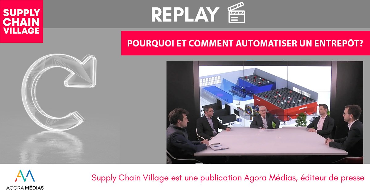 AgoraNewsSCV's tweet photo. Le 12/01 s’est déroulé un débat sur le thème : « Pourquoi et comment automatiser un entrepôt ? ». Vous pouvez dès à présent voir ou revoir la Table ronde avec : @arvatosystems, @Hub_One, @AutoStoresystem et @Scallog
👉 https://t.co/irKkaLUUBP
#Entrepots #Automatisation https://t.co/nGBfx2HknG
