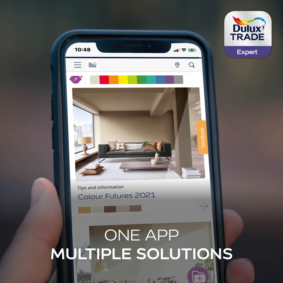 Download our Dulux Trade Expert app and find everything you need for your next job 🙌 ⏩ spr.ly/6015JLu7L