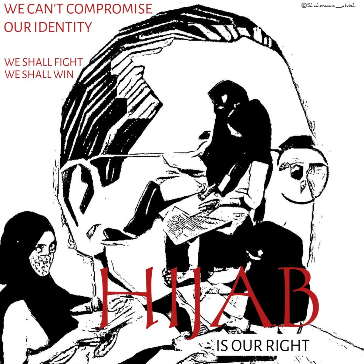 kparveen2005's tweet photo. #NirmalaSitharaman
Madam these school girls are not allowed to sit in the class b coz they wear #Hijab .speak up for their constitutional right.
#HijabIsOurRight https://t.co/t4IXdkwAu3